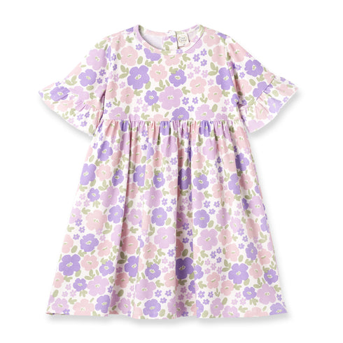 flower-frolic-girls-bamboo-dress Tesa Babe - Sophia's StyleBaby Girl Clothes-1